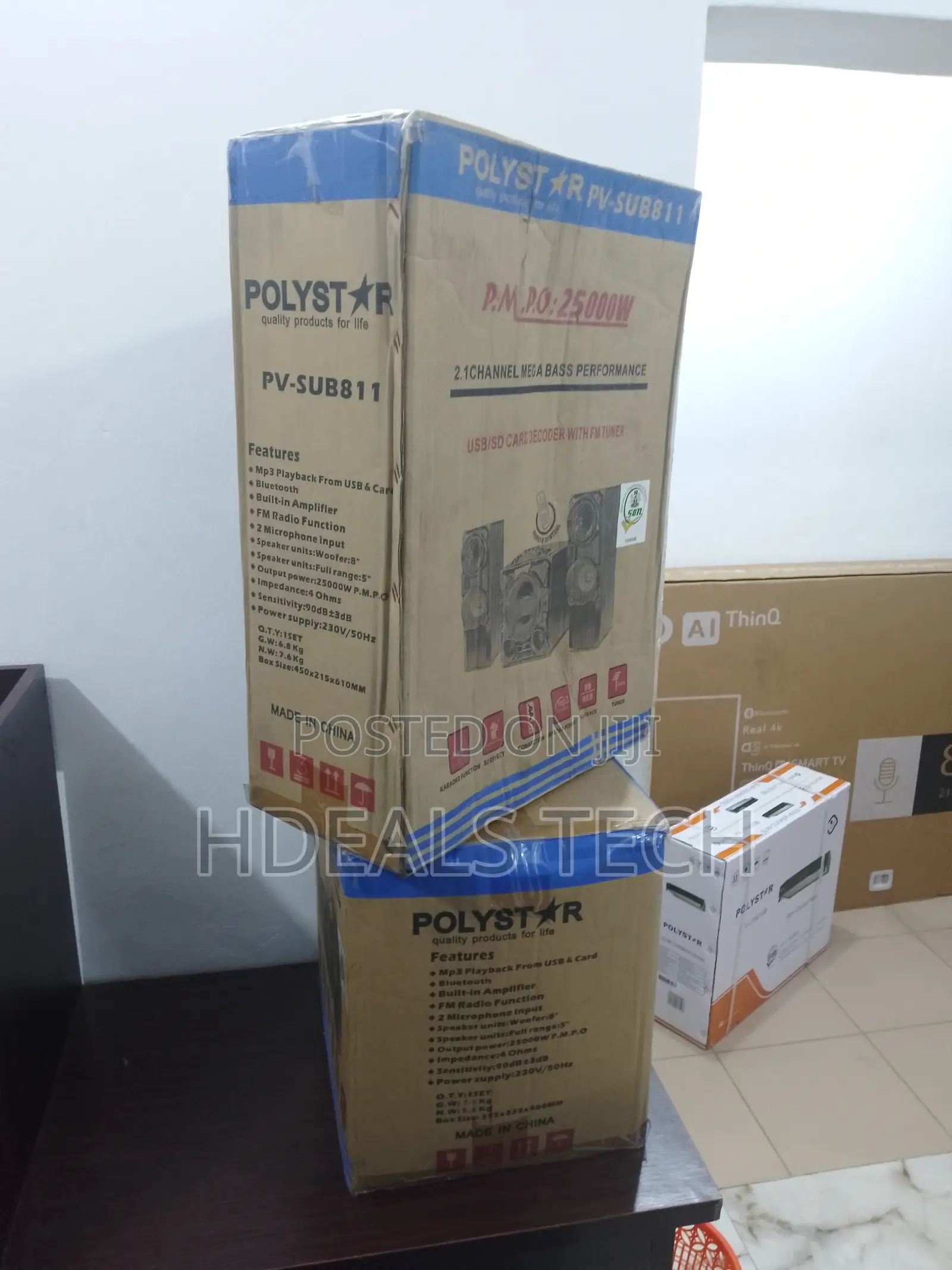The Latest PV-SUB811 Polystar Home Theatre
