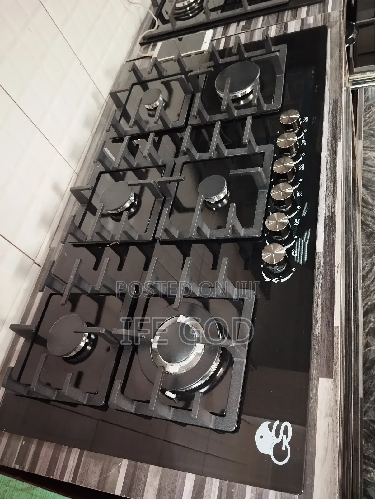Original GS 6 Burners Inbuilt Gas Cooker 90cm All Automatic