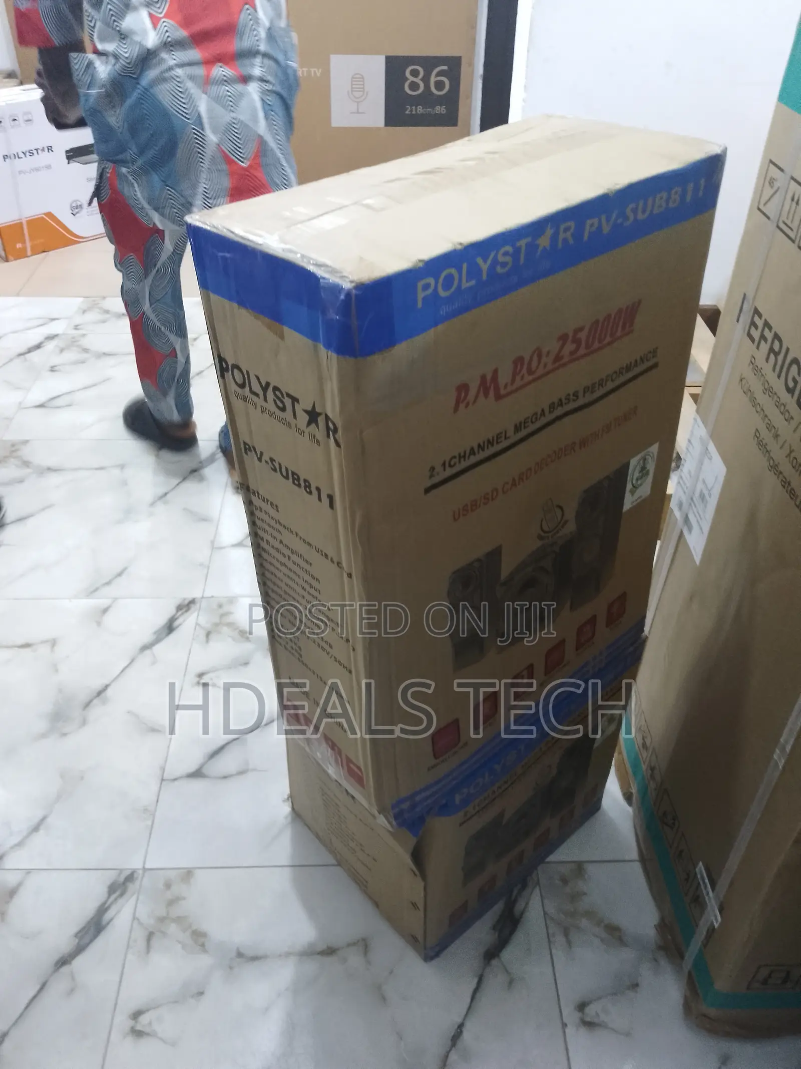 Branded Polystar Sound Bar Audio System 
