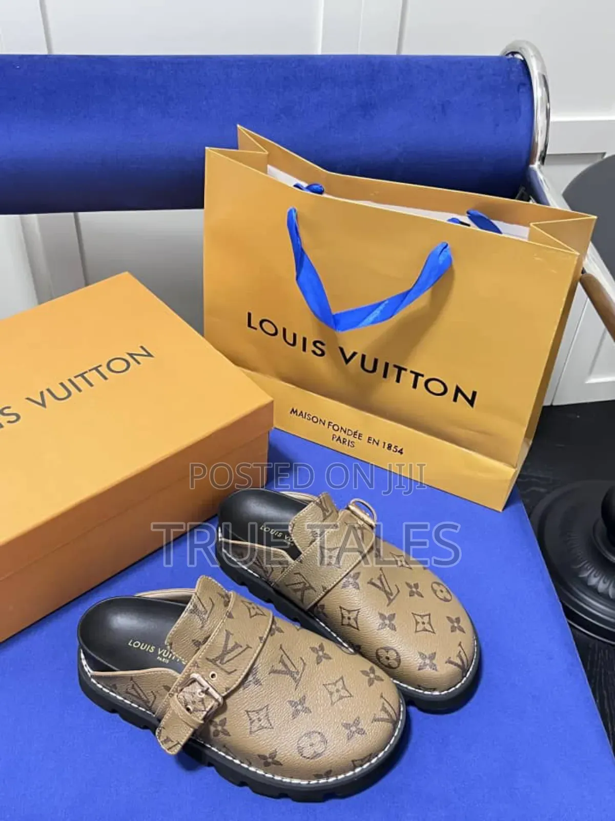 Unisex Luxury Louis Vuitton Originalslipper With Certificate