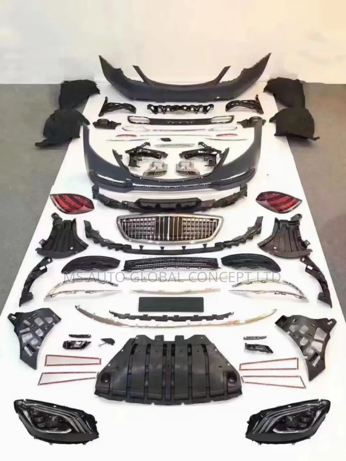 Mercedes Benz S Class Upgrade Kit to Maybach