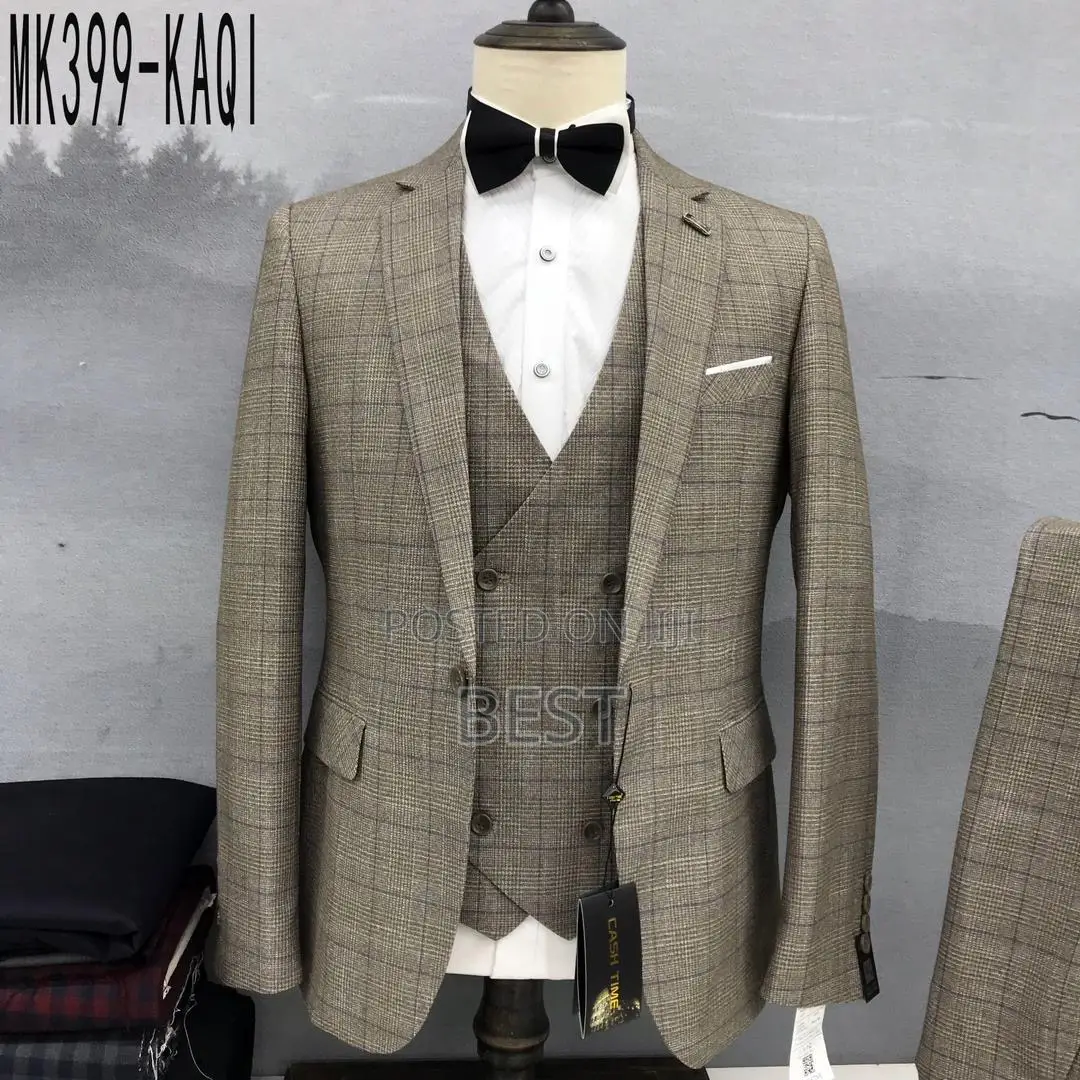 Men Quality 3pis Suits Available in Slide Right for More