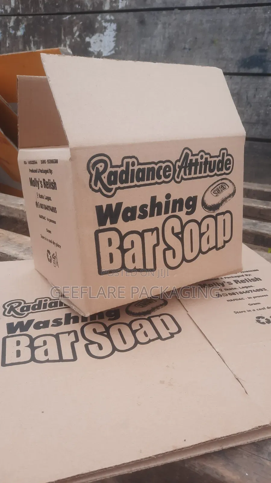 Washing Bar Soap Carton Box