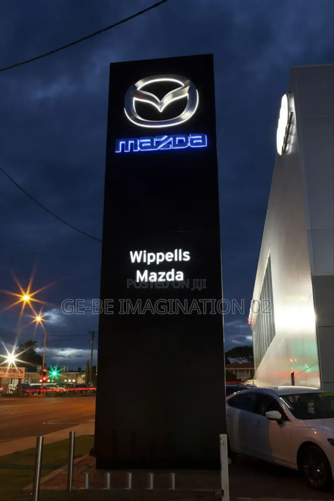 Pylon Sign, Acrylic Lite Sign,