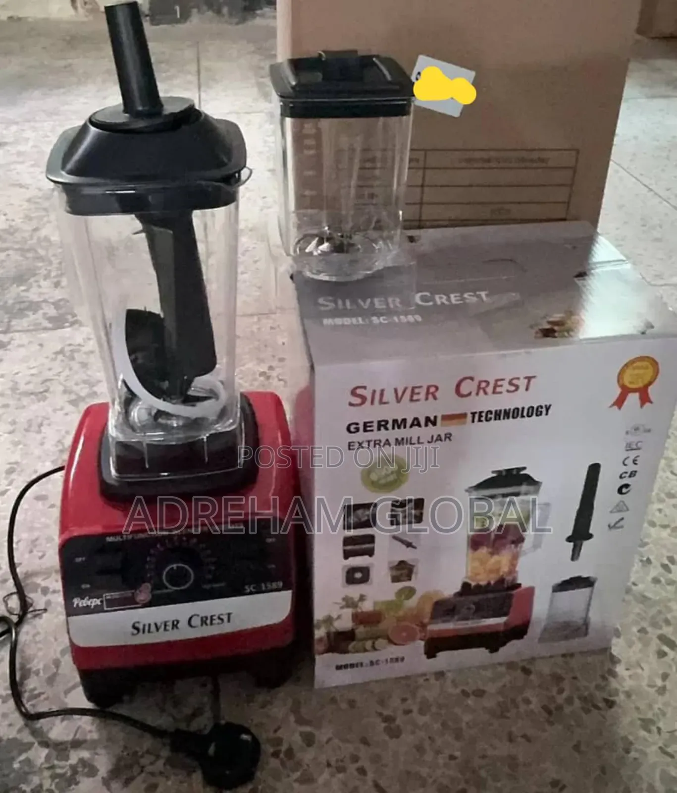 Silver Crest 2 in 1 German Blender, 8500watts