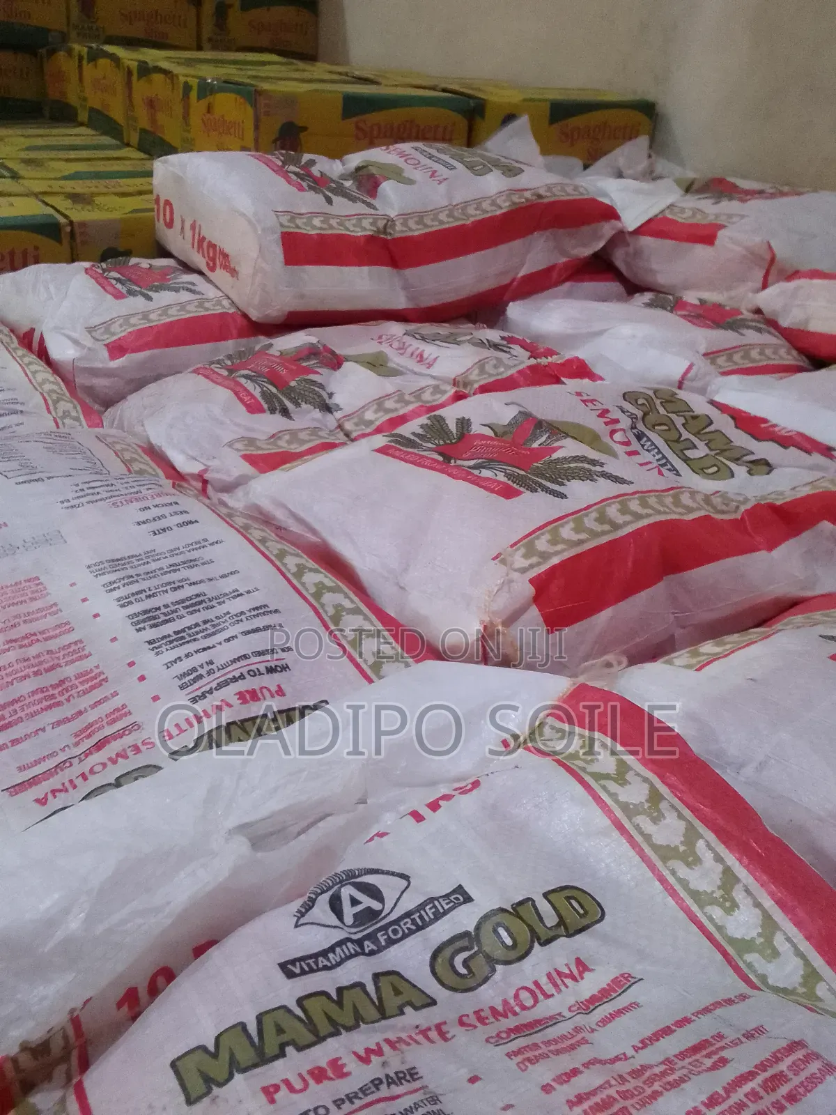 Vegetable Oil, Semolina, Spaghetti, Indomie Etc