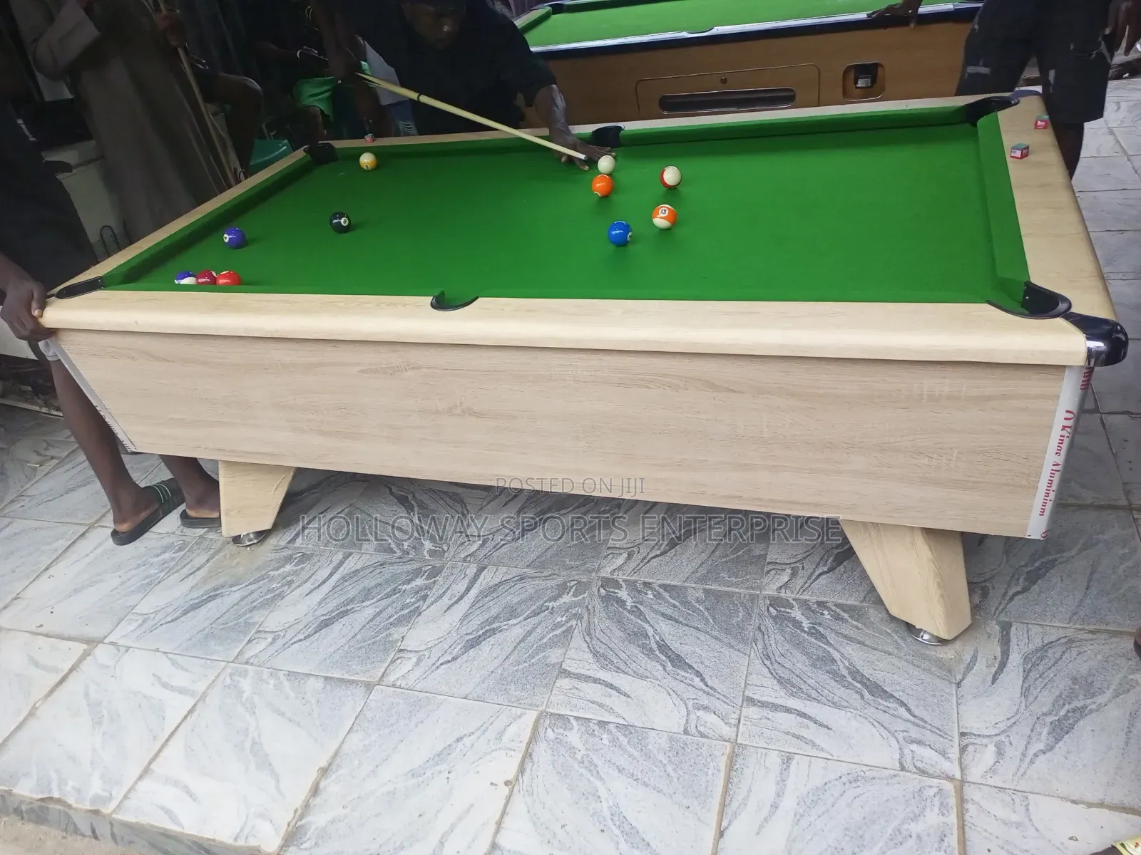 New Swish Marble and Coin Pool Table