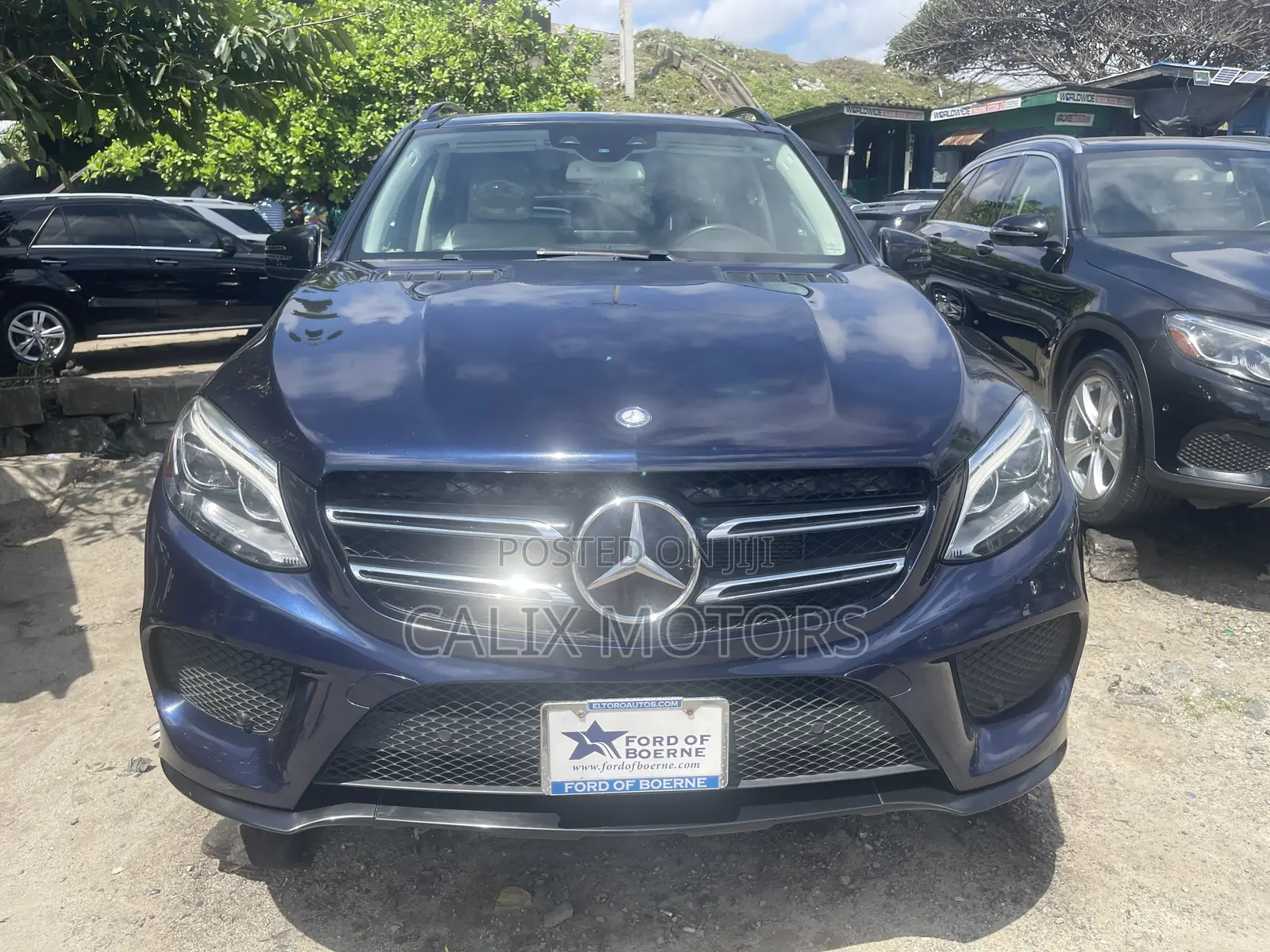 Mercedes-Benz GLE-Class 2018 Blue