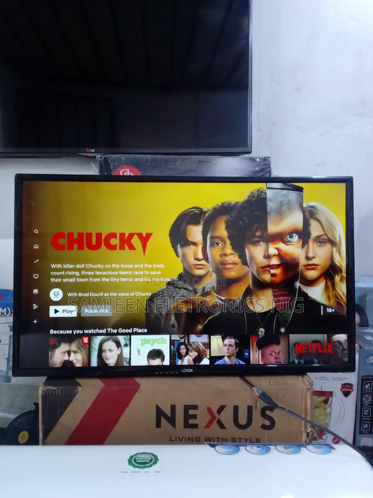 Newly Arrived 32inch LOGIK Android Smart TV, Free Netflix