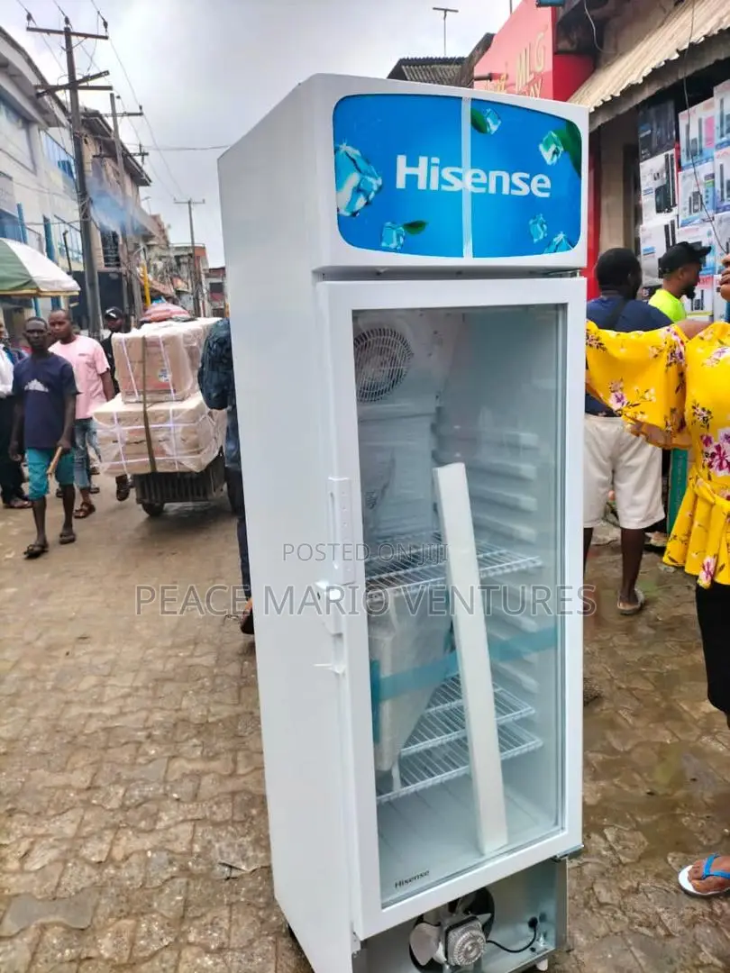Hisense Standing Showcase Chiller With 3years Warranty 300l