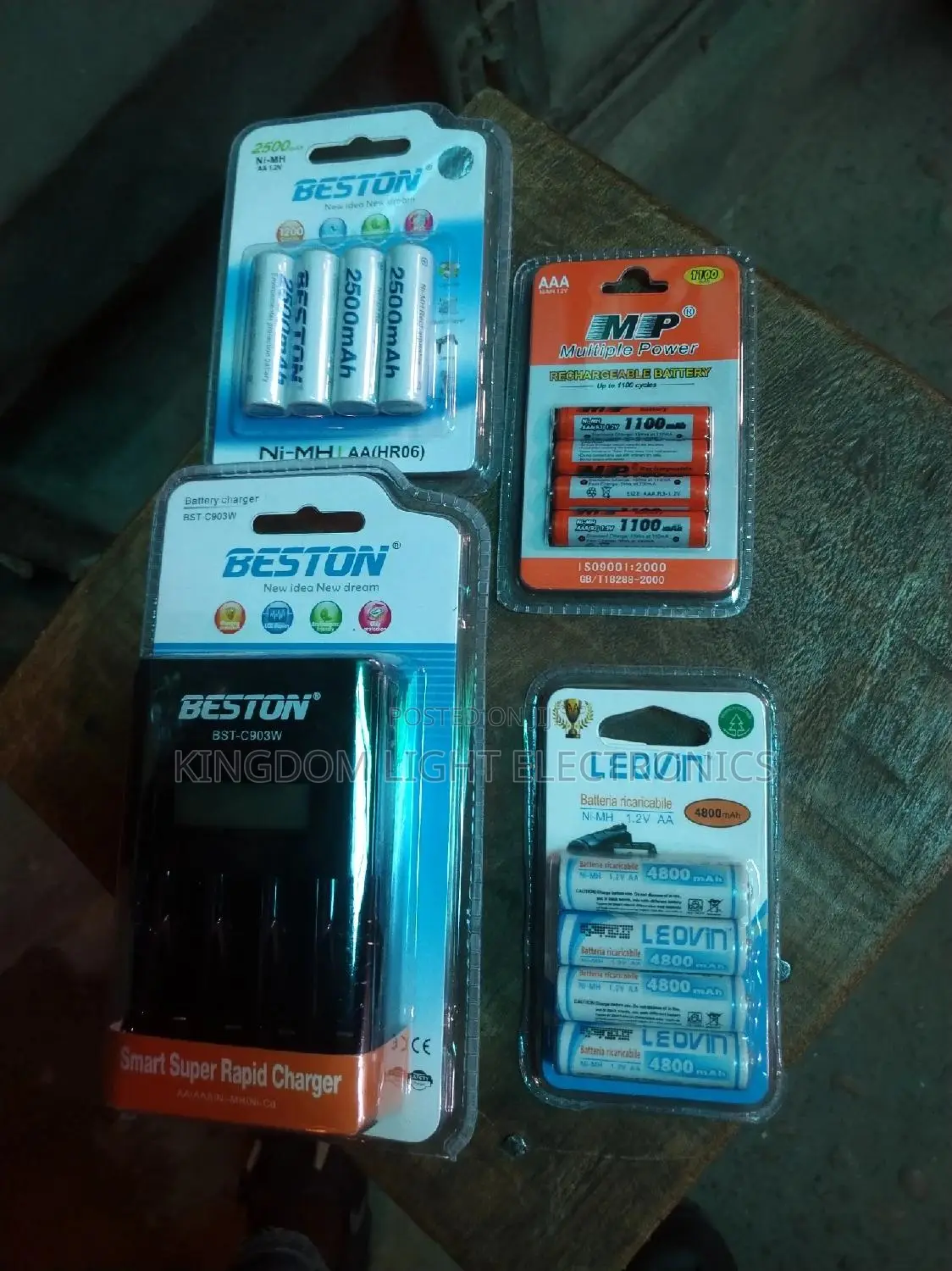 Beston Aa Rechargeable Battery Charger