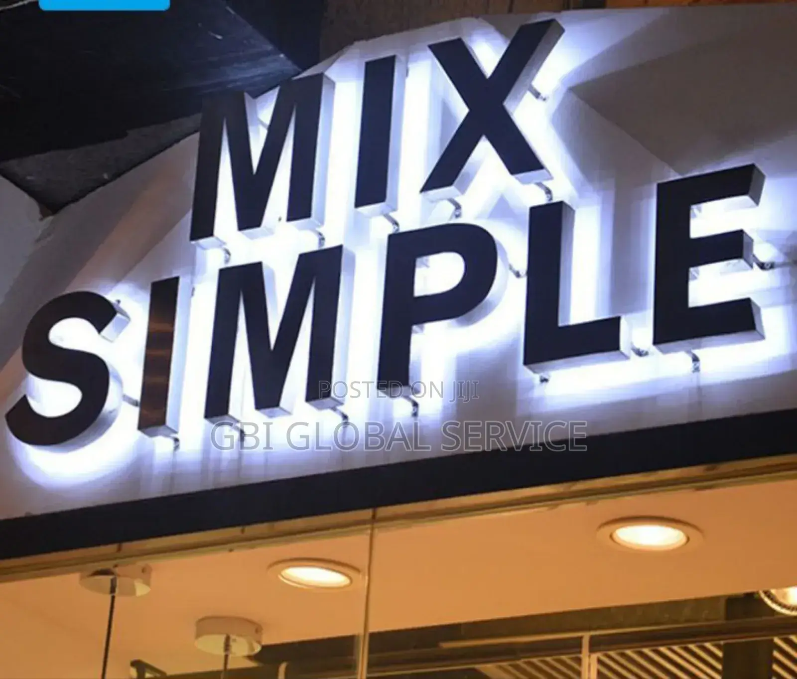 3d Signage / Neon Sign and Cladding