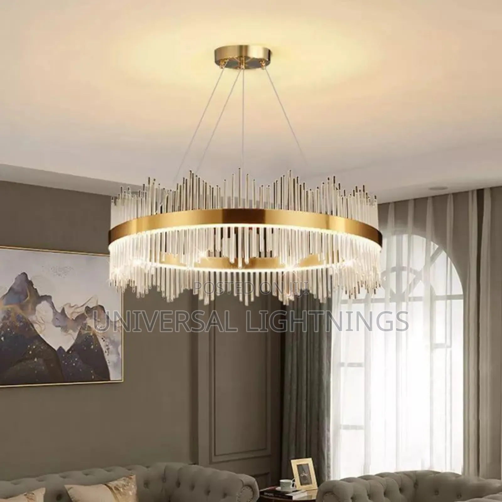 600mm Crystal Chandeliers Led
