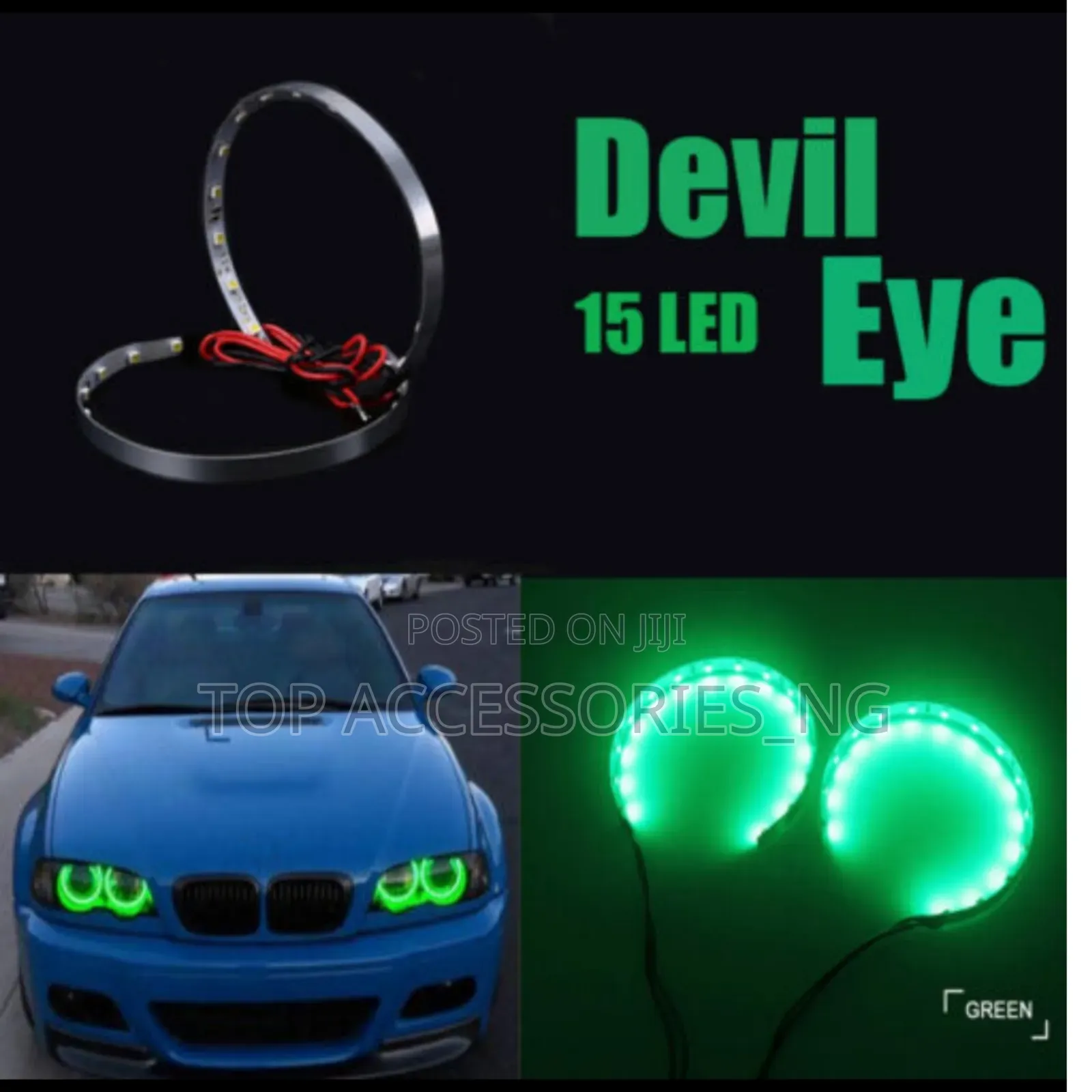 Devil Red Eye for Cars SUV and Jeep