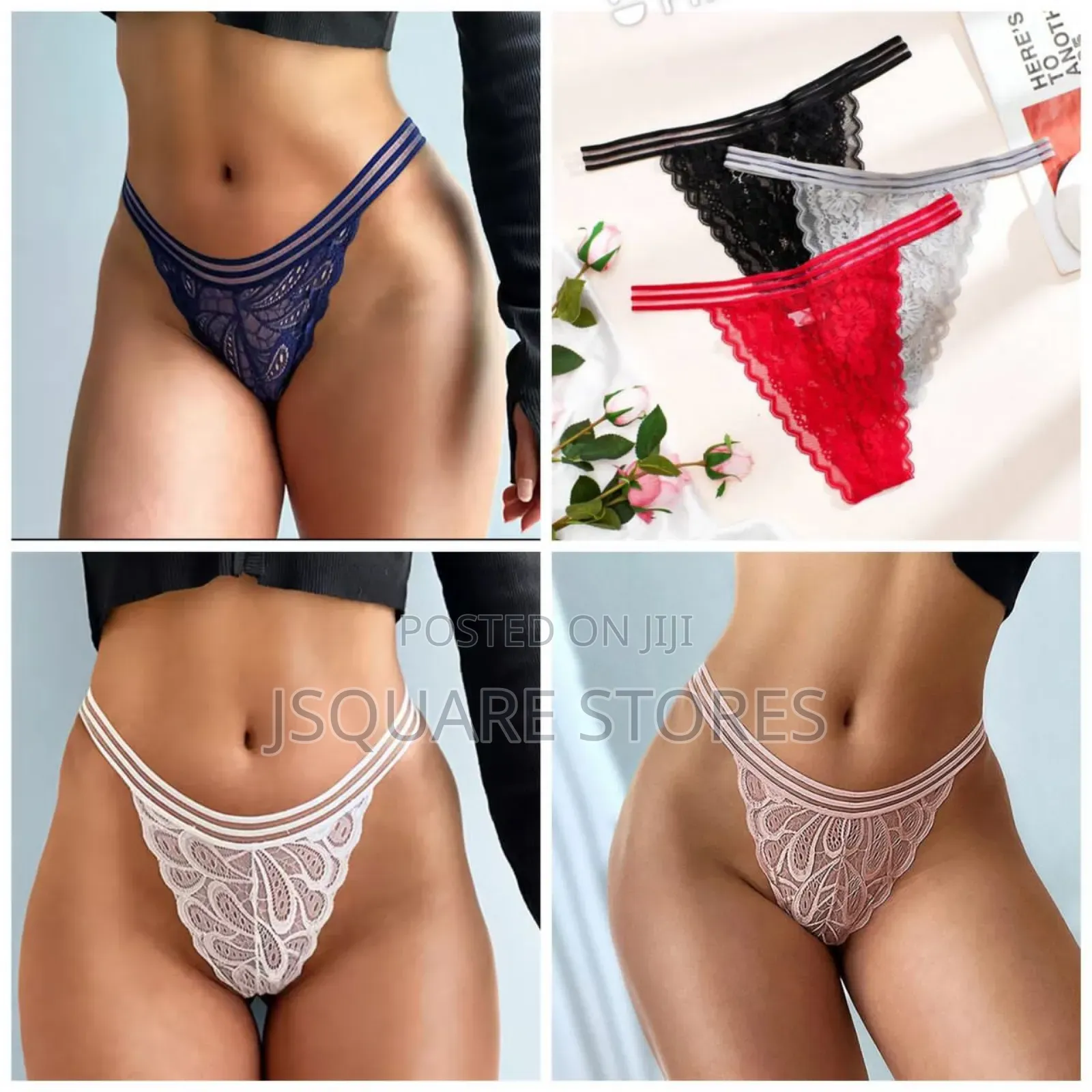 LUXURIOUS Ladies Underwear Thongs