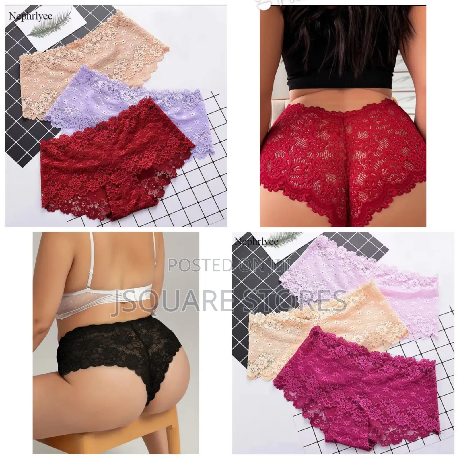 Full Lacey Pants for Ladies/Women