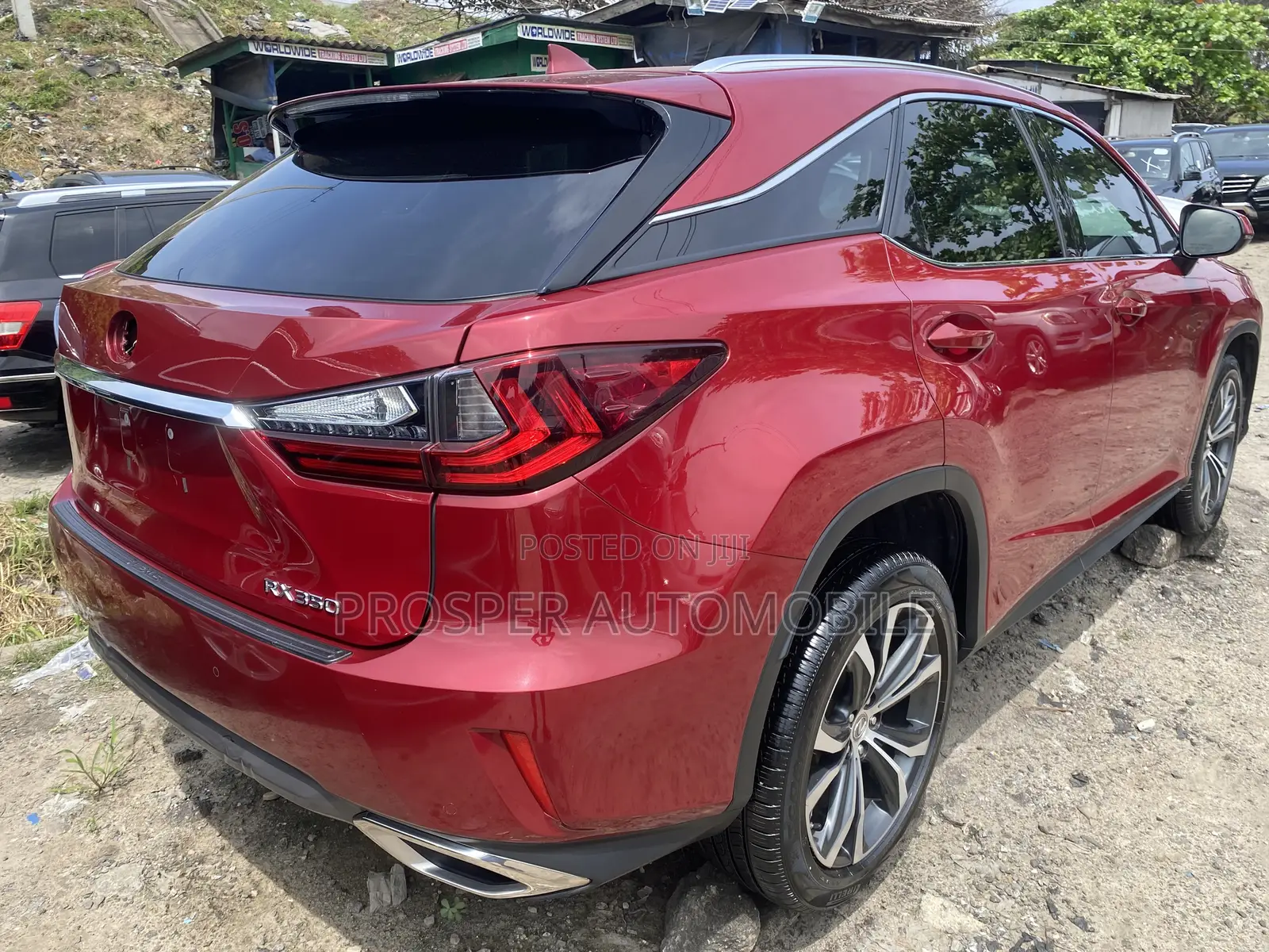 Lexus RX 350 FWD 2017 Red