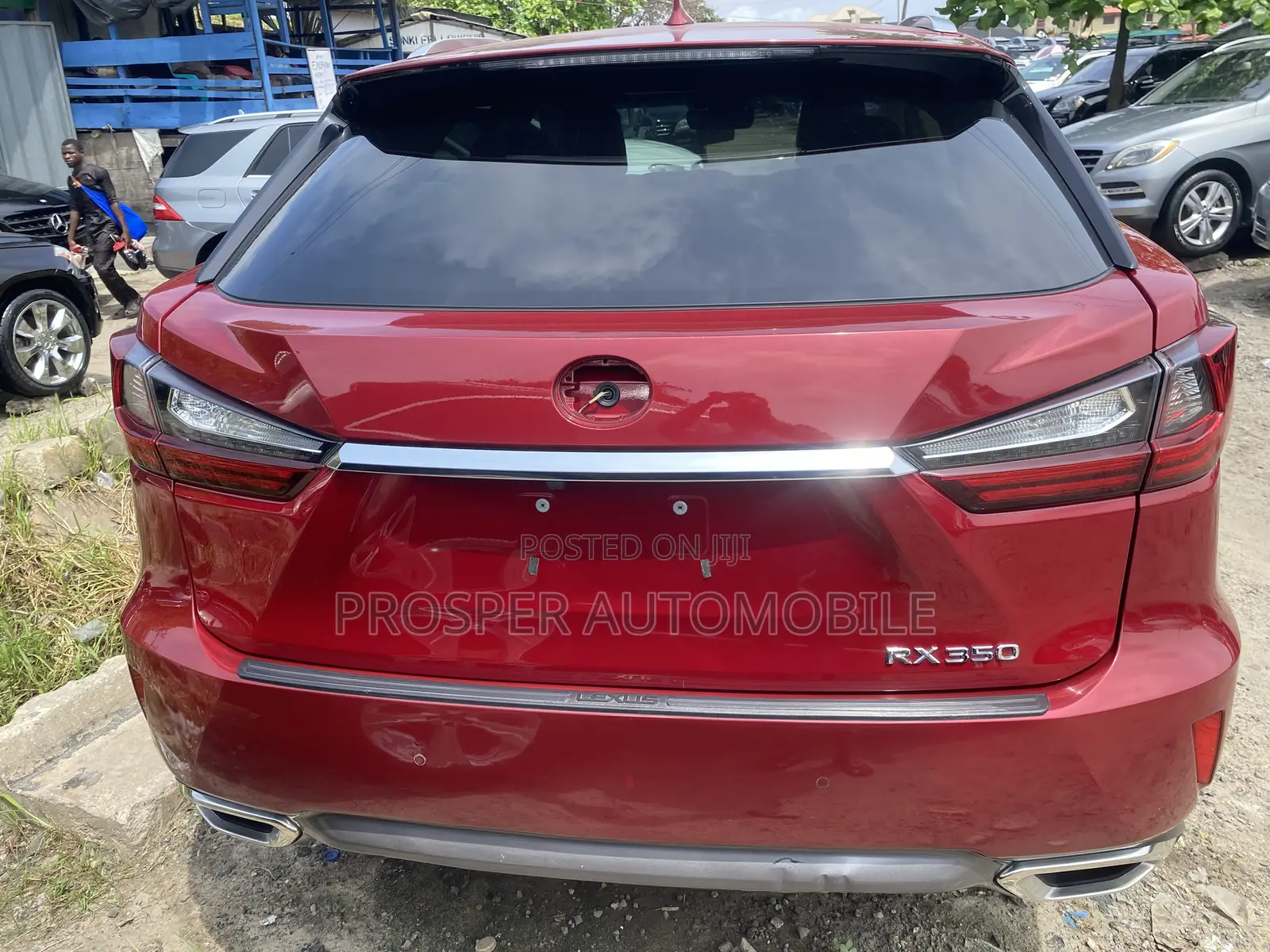 Lexus RX 350 FWD 2017 Red