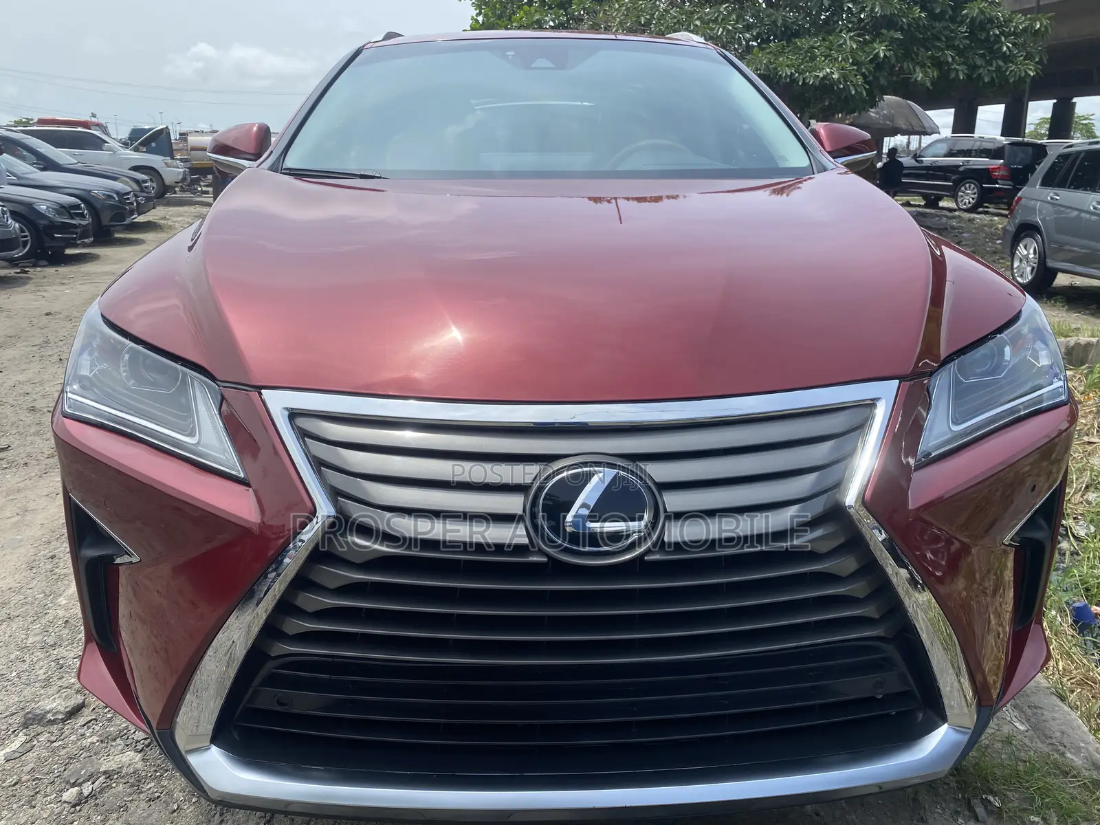 Lexus RX 350 FWD 2017 Red