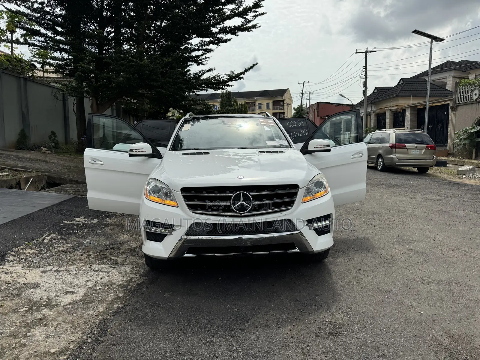 Mercedes-Benz M Class ML350 4dr SUV (3.5L 6cyl 7A) 2015 White