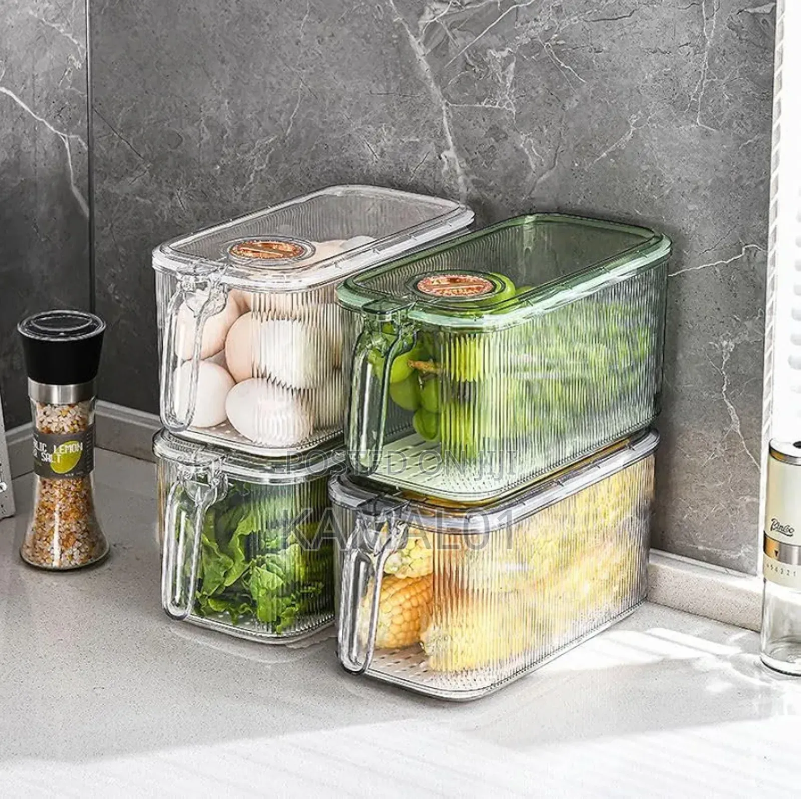 Kitchen Food Storage Containers, Refrigerator Organiser