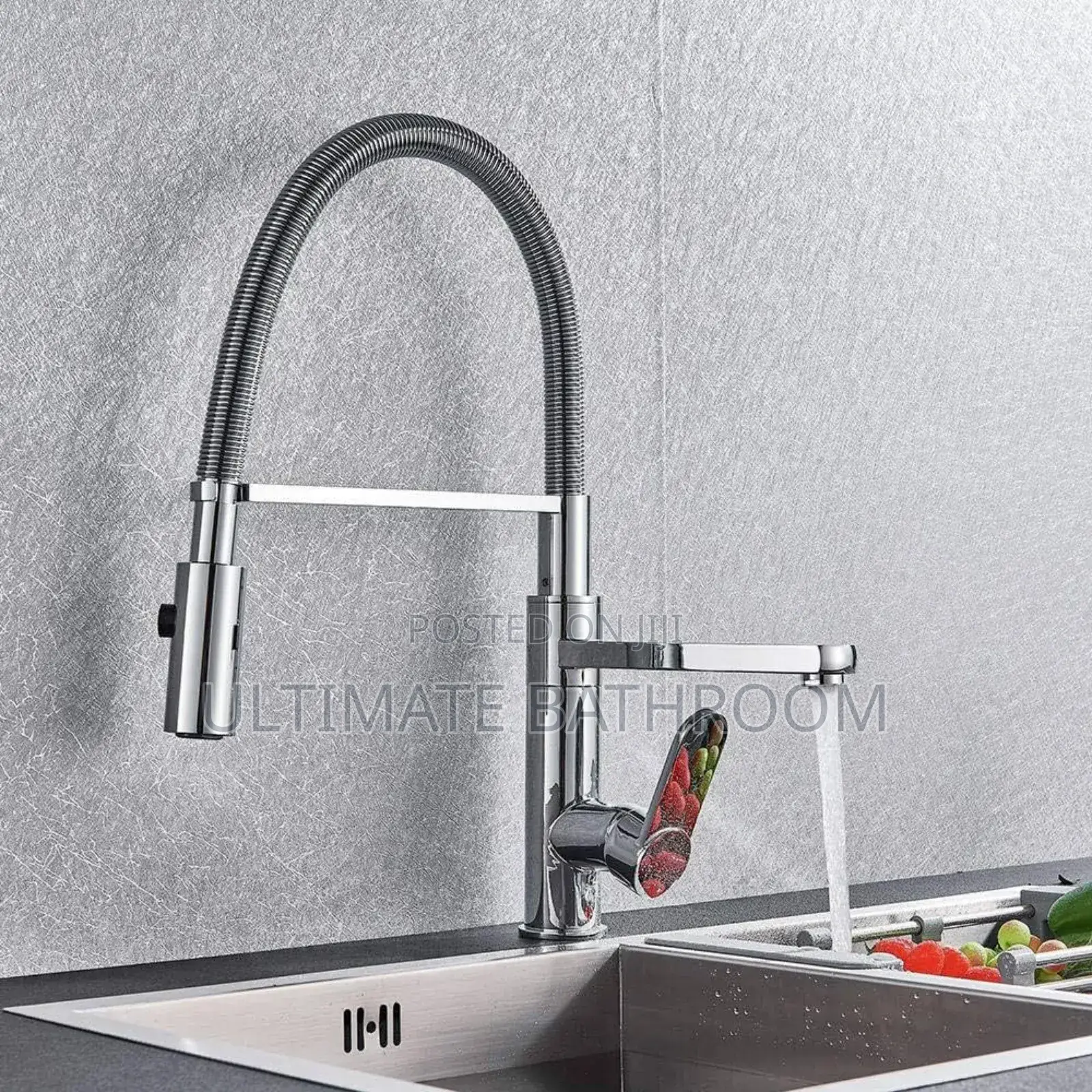 Spring Stainless Kitchen Tap
