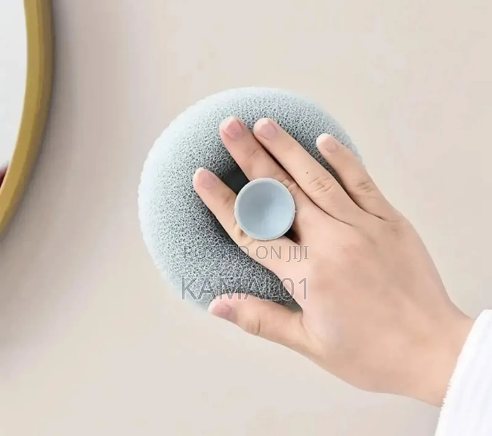 1pc Bath Ball With Suction Cup and Massage