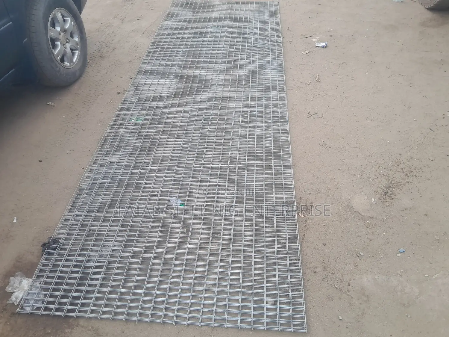 Hot Dipped Galvanise 50x50 Mesh Wire 4mm Thickness