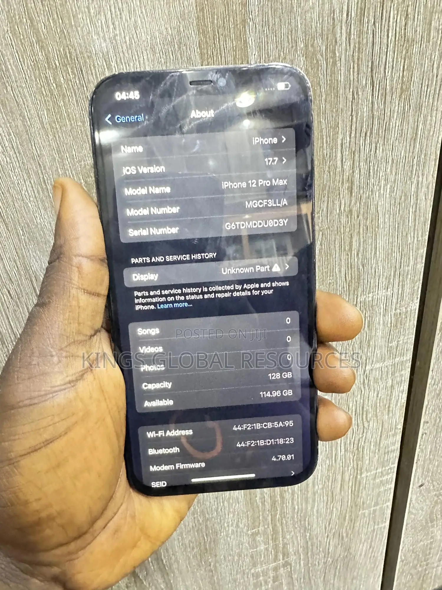 Apple iPhone 12 Pro Max 128 GB Gray