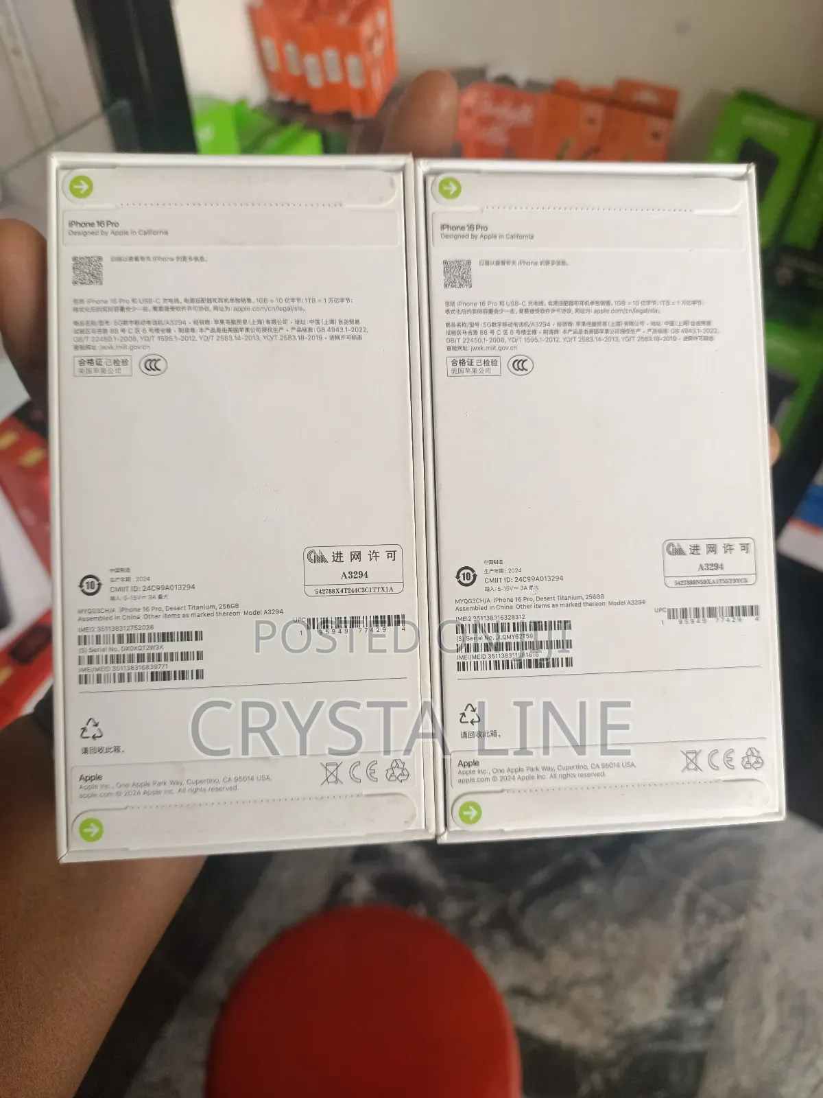 New Apple iPhone 16 Pro 256 GB