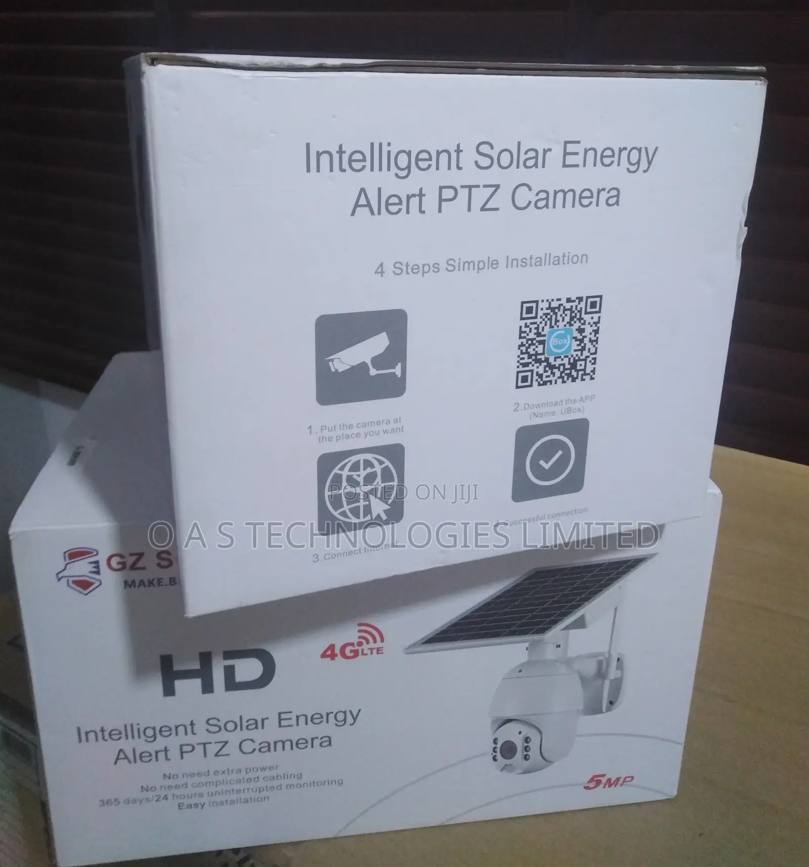 Hd Intelligent Solar Energy Alert PTZ Camera