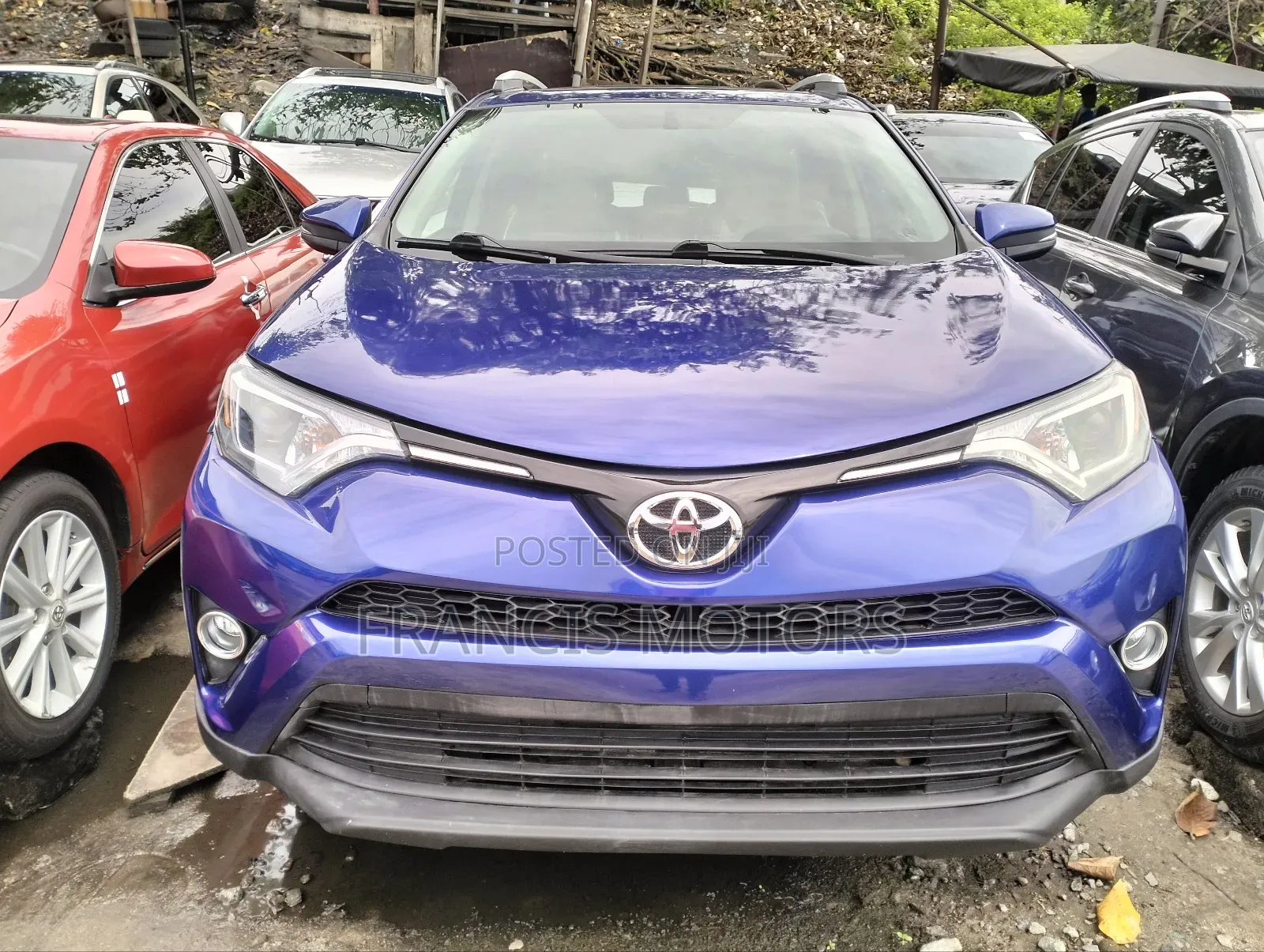 Toyota RAV4 XLE AWD (2.5L 4cyl 6A) 2016 Blue