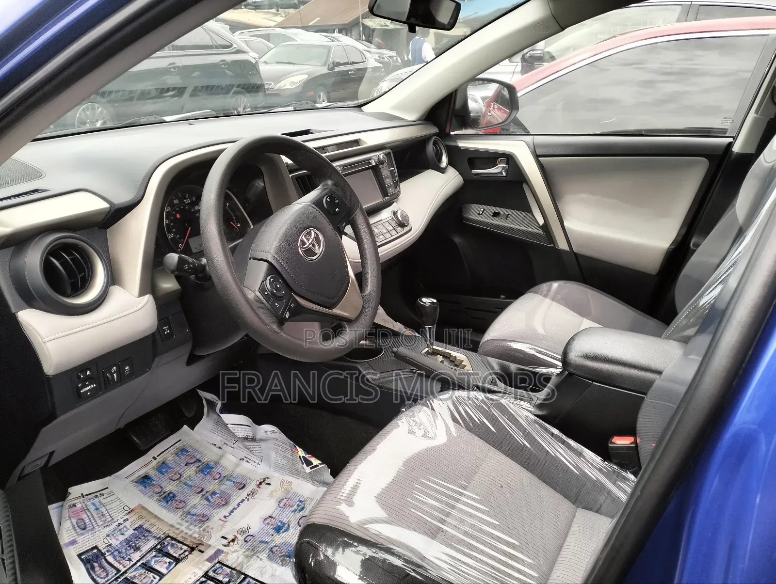 Toyota RAV4 XLE AWD (2.5L 4cyl 6A) 2016 Blue