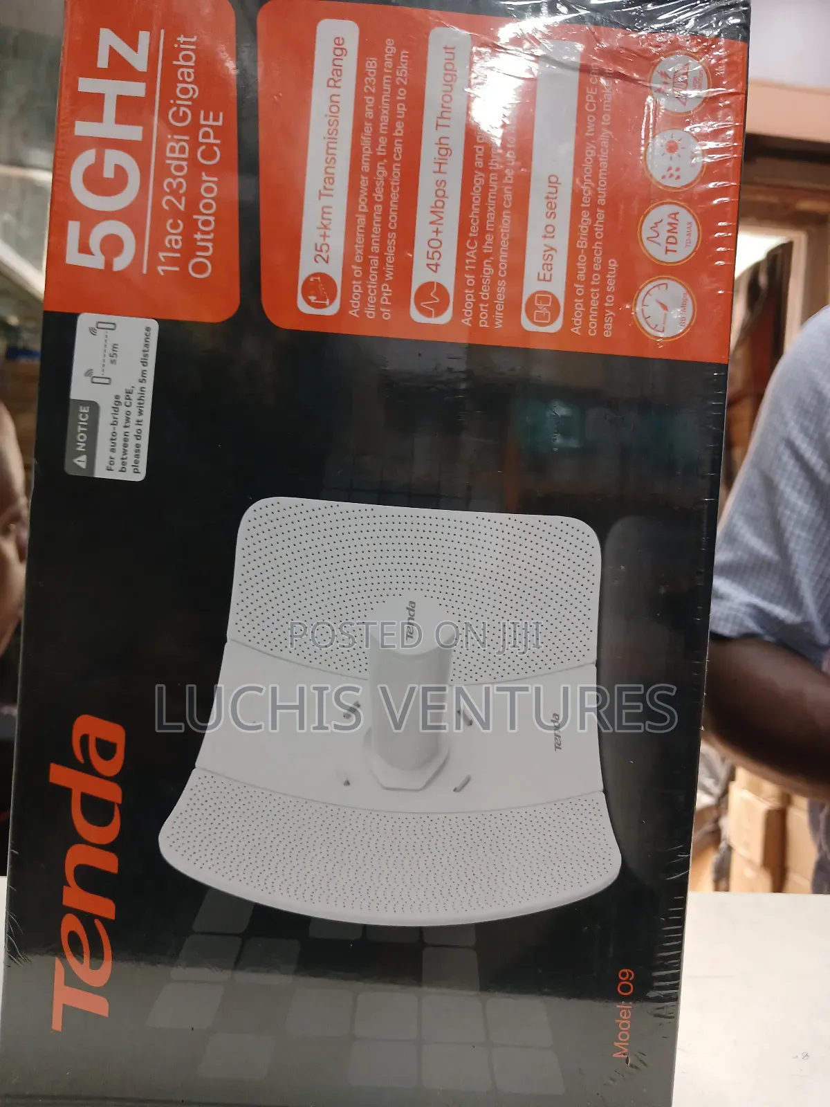 Tenda 5ghz Gigabit Outdoor CPE23DBI