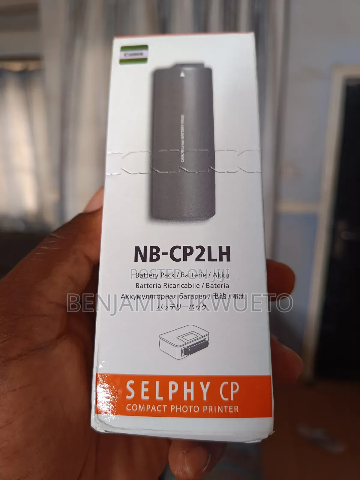 Battery for Canon Selphy Printers (NB-CP2LH)