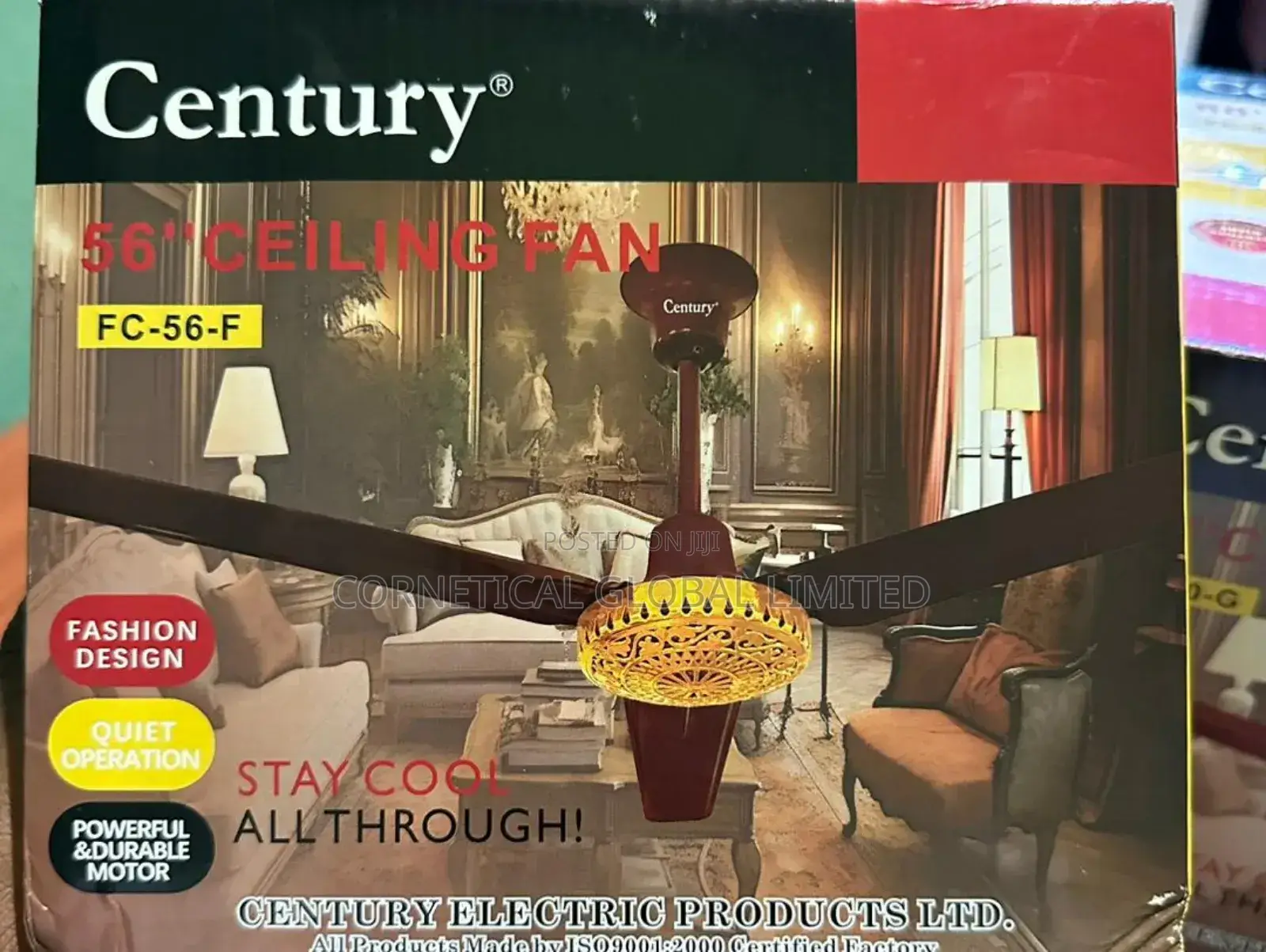 Century Royalty Giant 56 Ceiling Fan