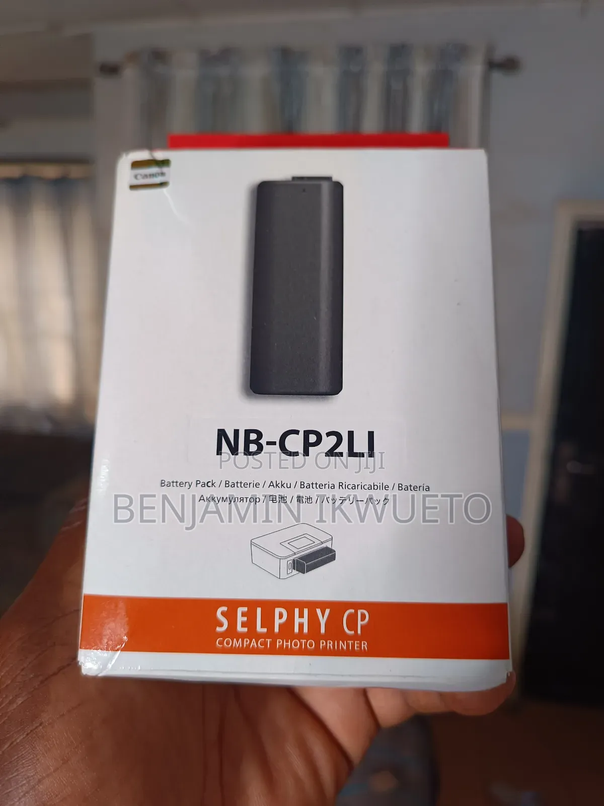 Battery for Canon Selphy Pictures Printers (NB-CP2LI)