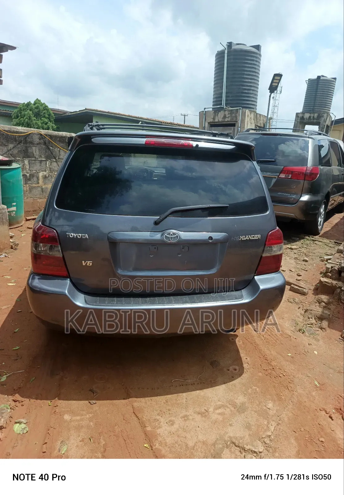 Toyota Highlander 2006 Blue