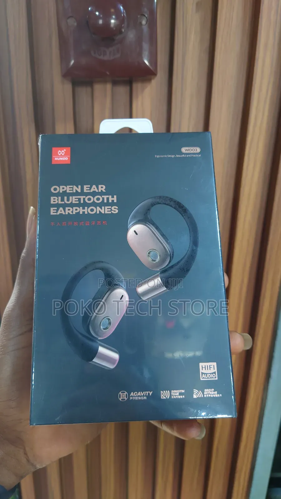 Xundd W003 1 Pair Open-Ear Wireless Waterproof Earphone