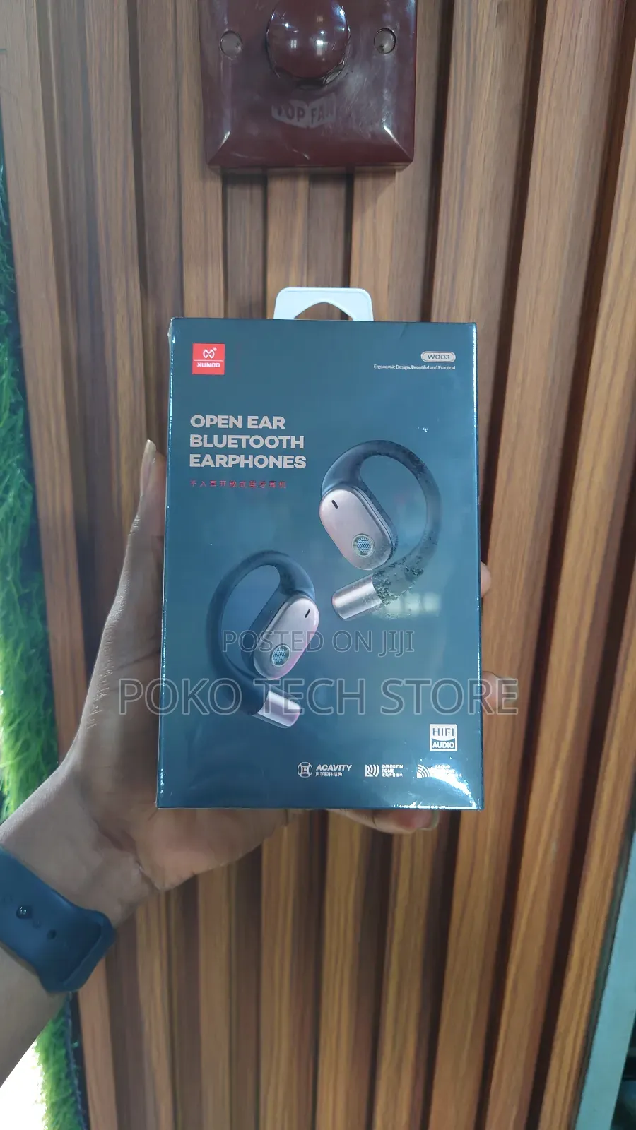 Xundd W003 1 Pair Open-Ear Wireless Waterproof Earphone