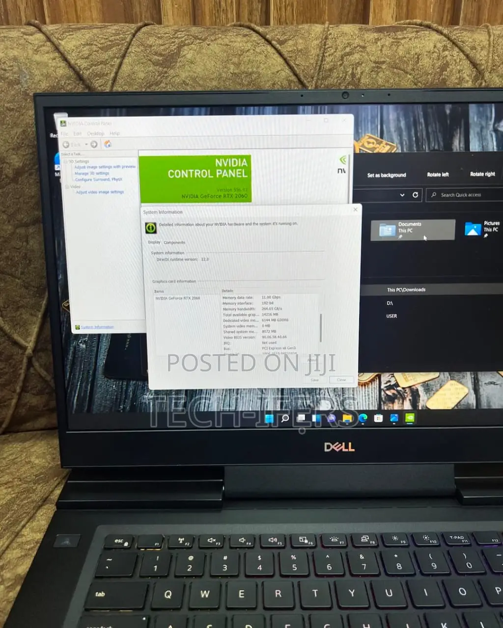 Laptop Dell G7 15 7590 16GB Intel Core I7 SSD 1T
