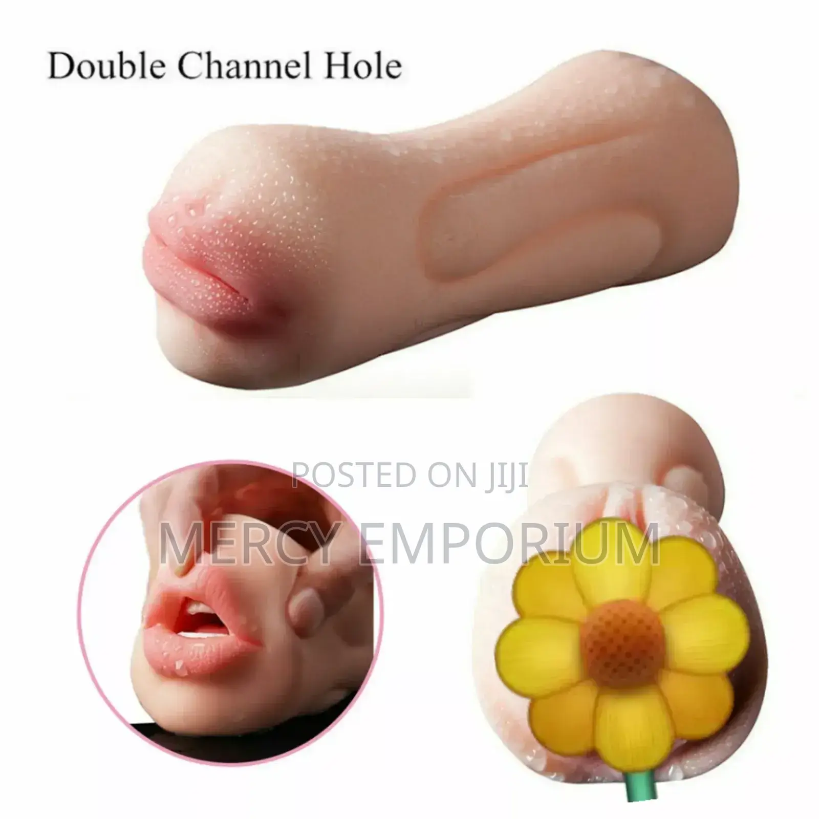 Double Blowjob Men Masturbators Sex Toys Pussy Vagina Mouth
