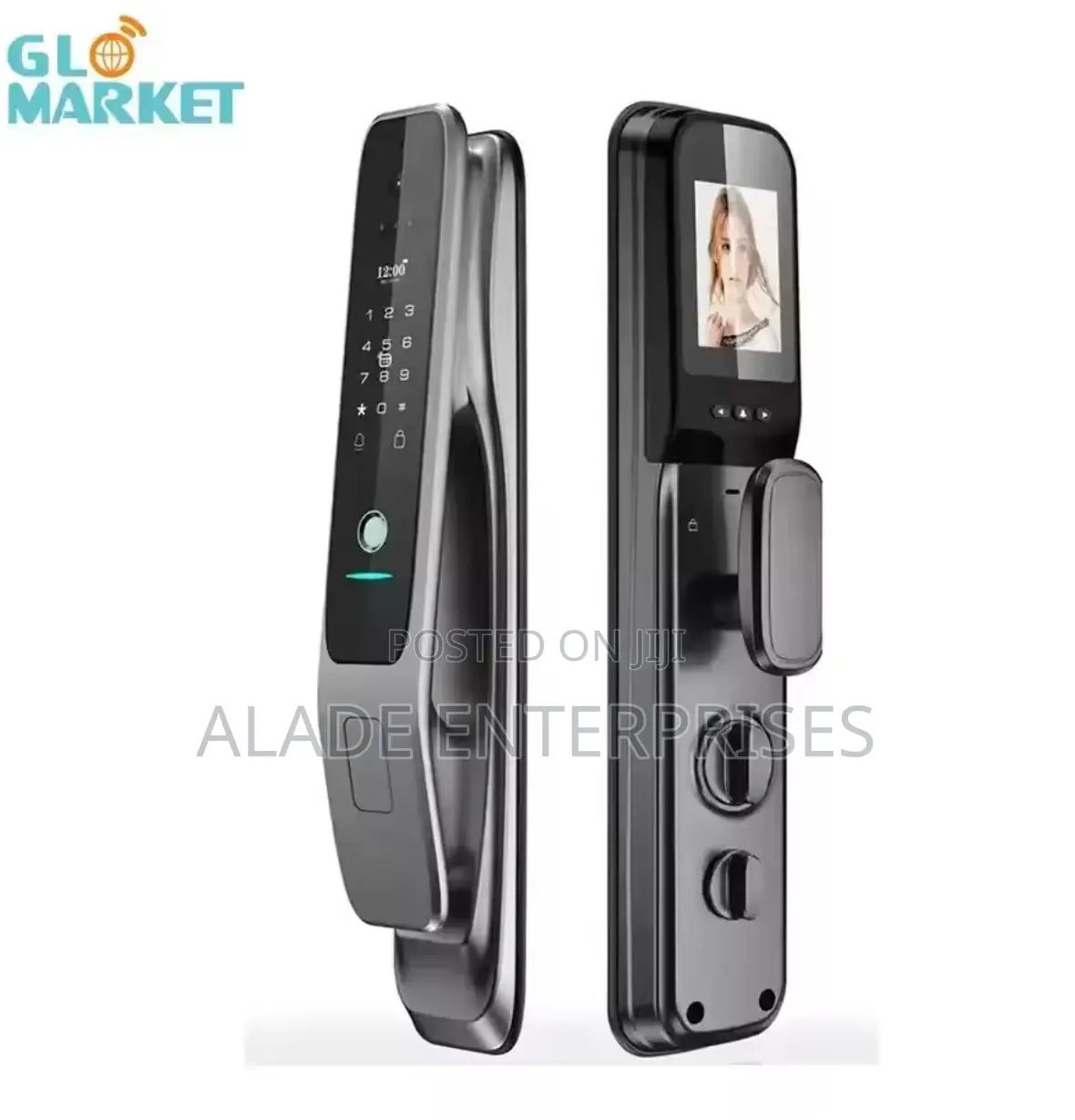 Smart Door Lock Security Camera Monitor