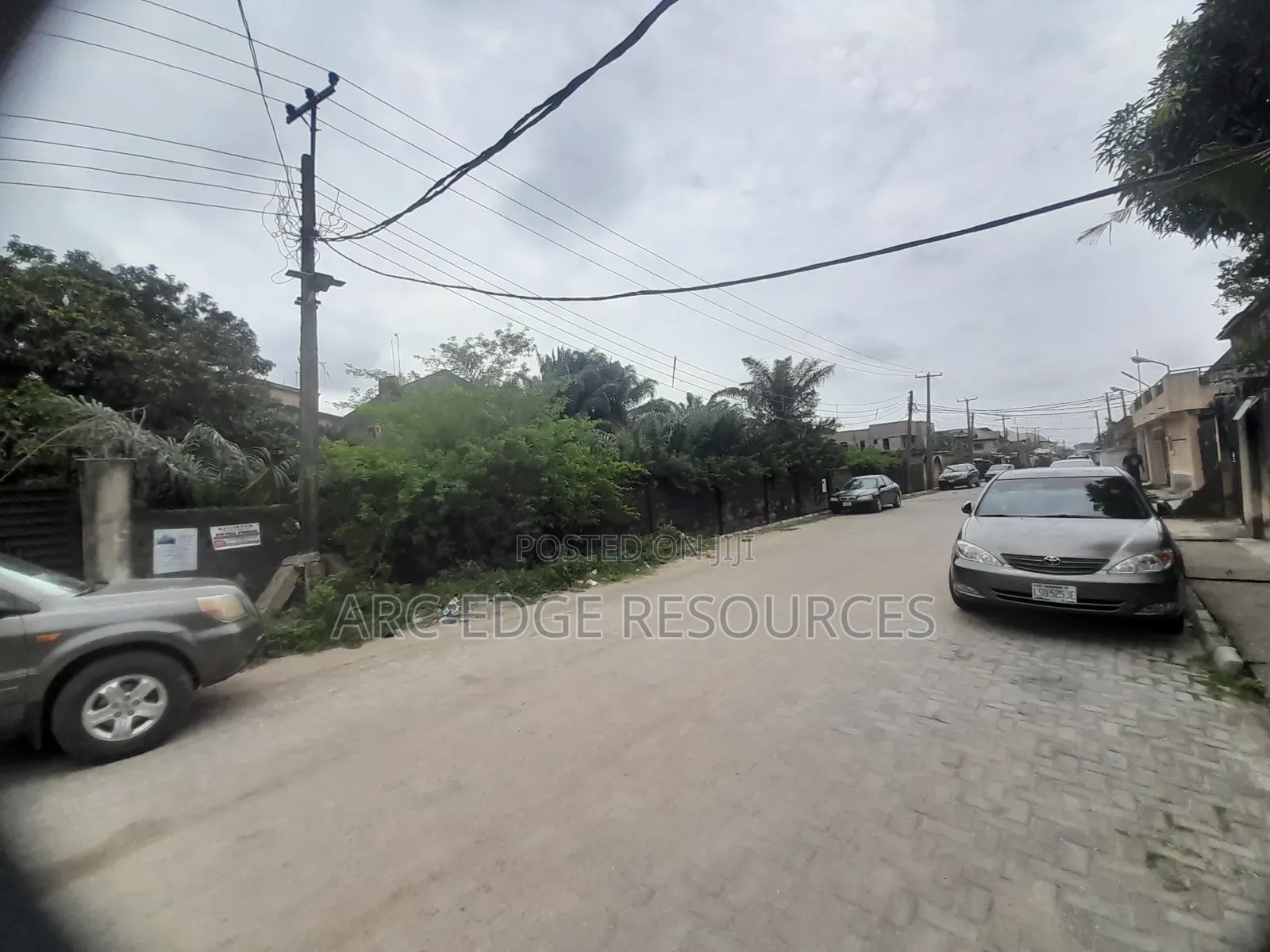 Dry 2plots on a Tarred Street in a Serene Environment