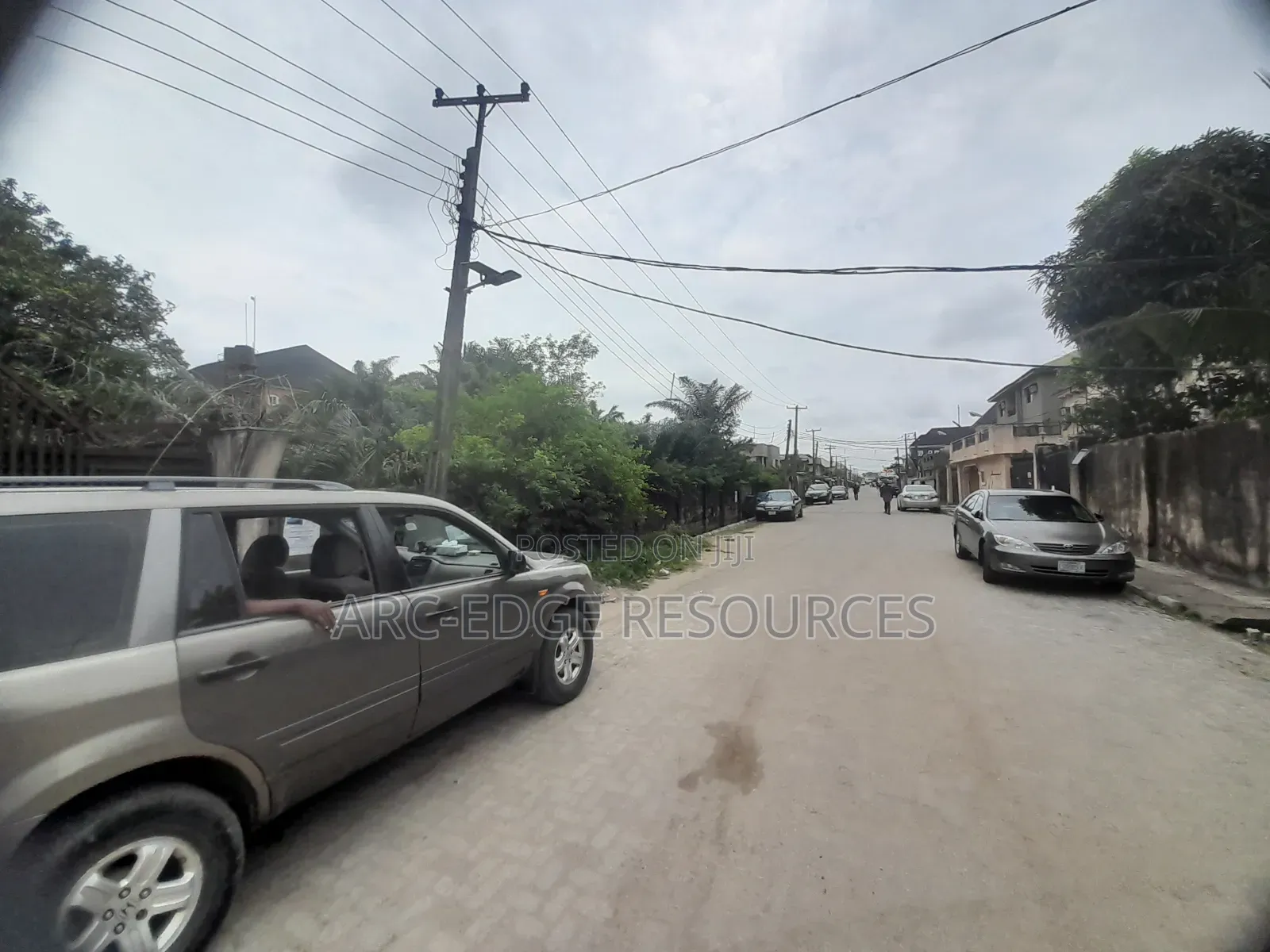 Dry 2plots on a Tarred Street in a Serene Environment