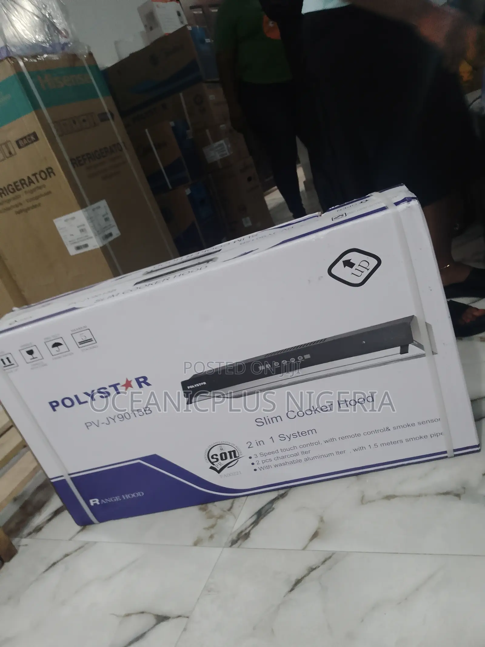 Remote and Touch Control Cooker Hood