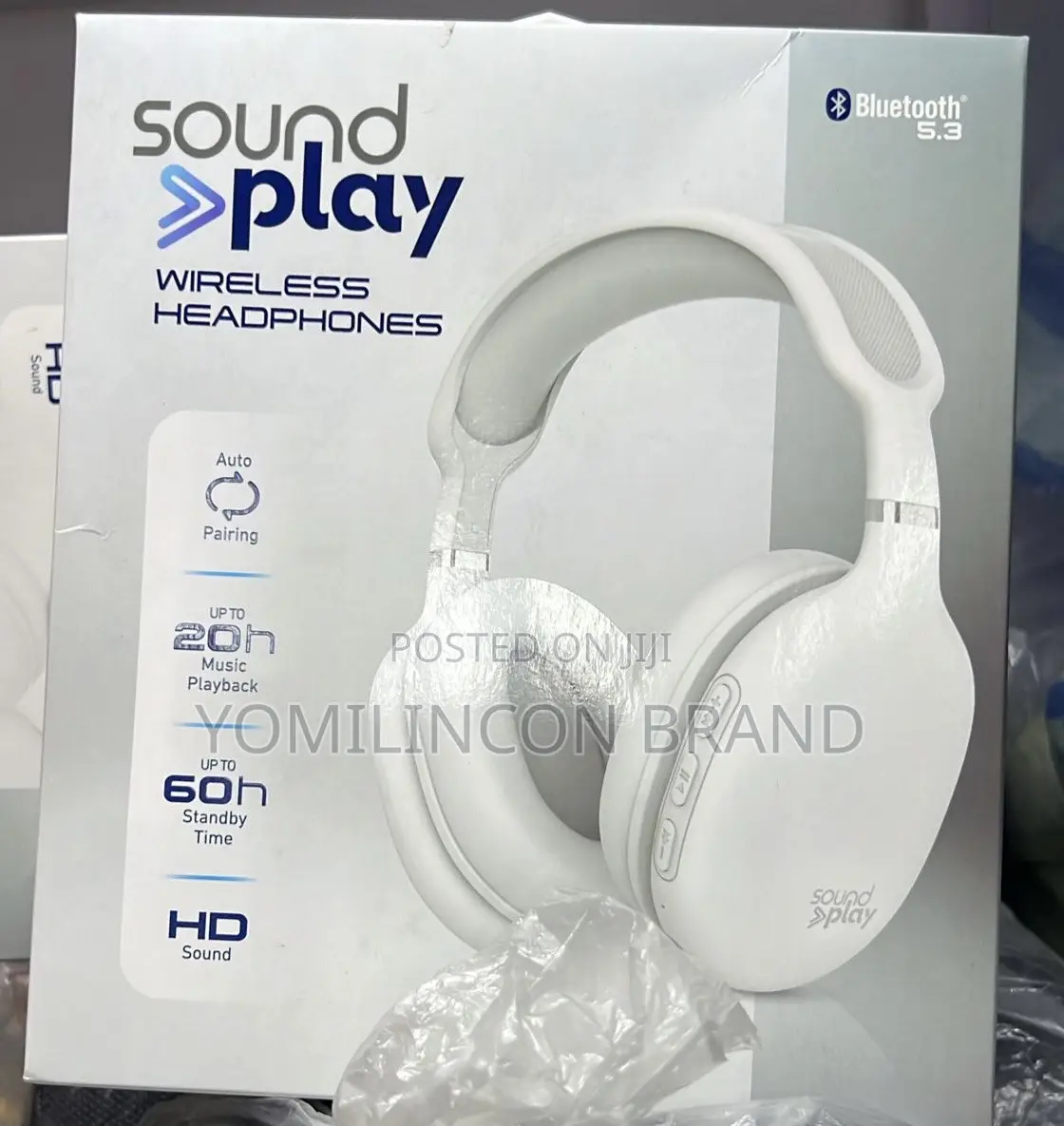 Soundplay Wireless Headphones Blutooth 5.3