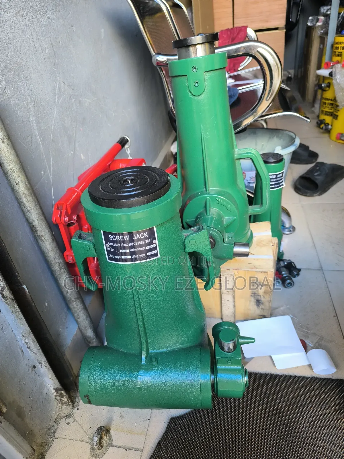 Hydraulic Screw Jack (100ton All Sizes Available)