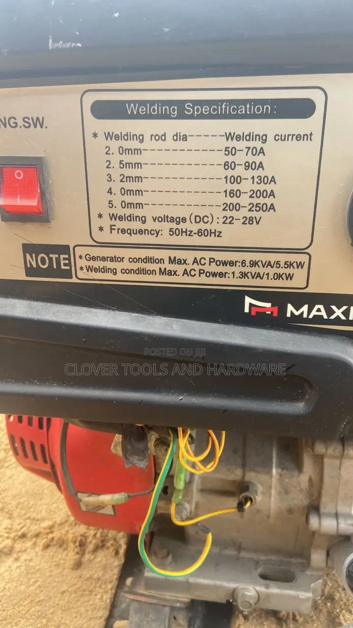 Maxmech Welding Generator 350A 5.5kva