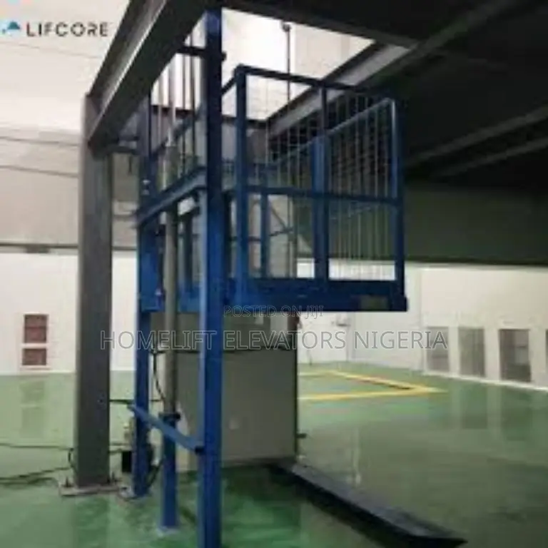 Hydraulic Goods Elevator and Wall-Mounted